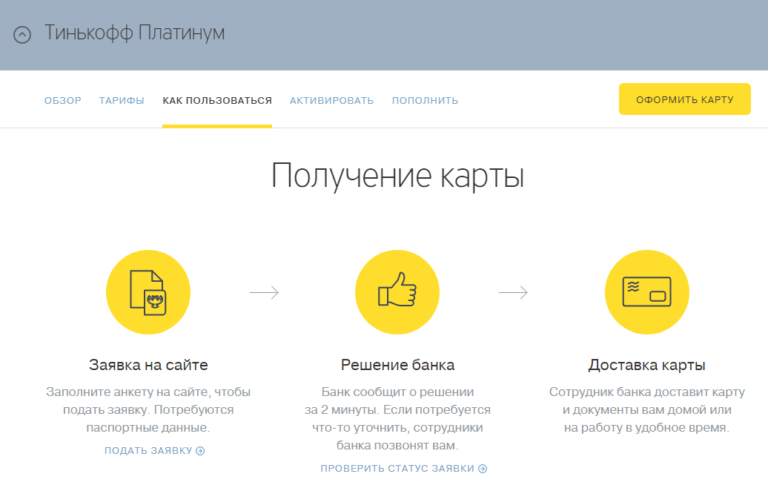может последствия не активации кредитной карты тинькофф подарков